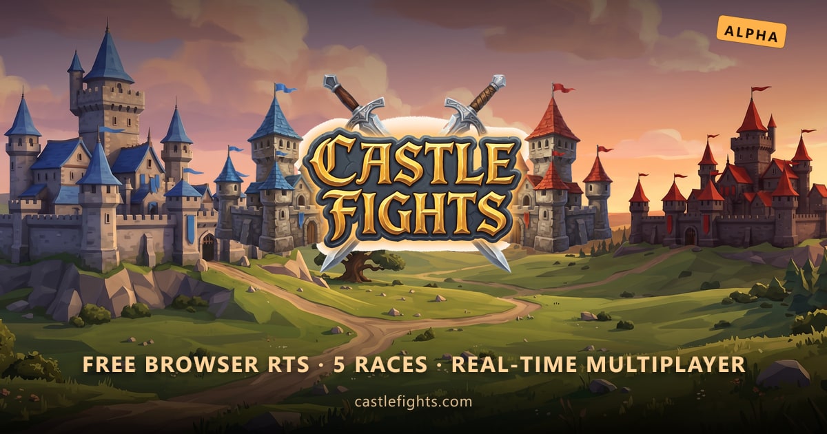 Browser Rtss Castle Fights — Free Browser RTS · Real-time Multiplayer